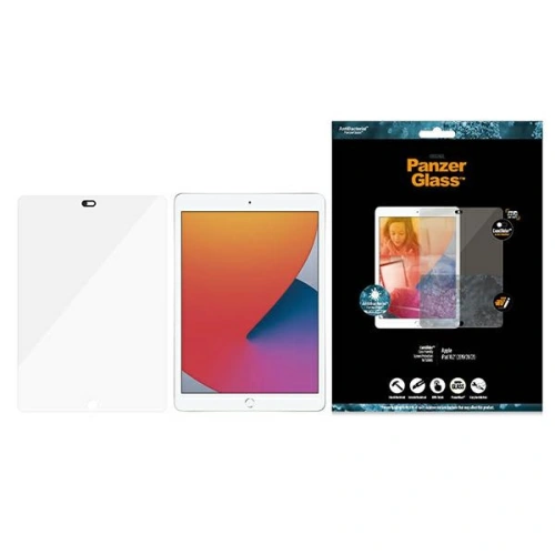 Kup Sticlă securizată PanzerGlass E2E Super+ Apple iPad 10.2 2019/2020/2021 (7., 8. și 9. generație) CamSlider Case Friendly - PZG209 - {ean13} - Sklep Home Screen