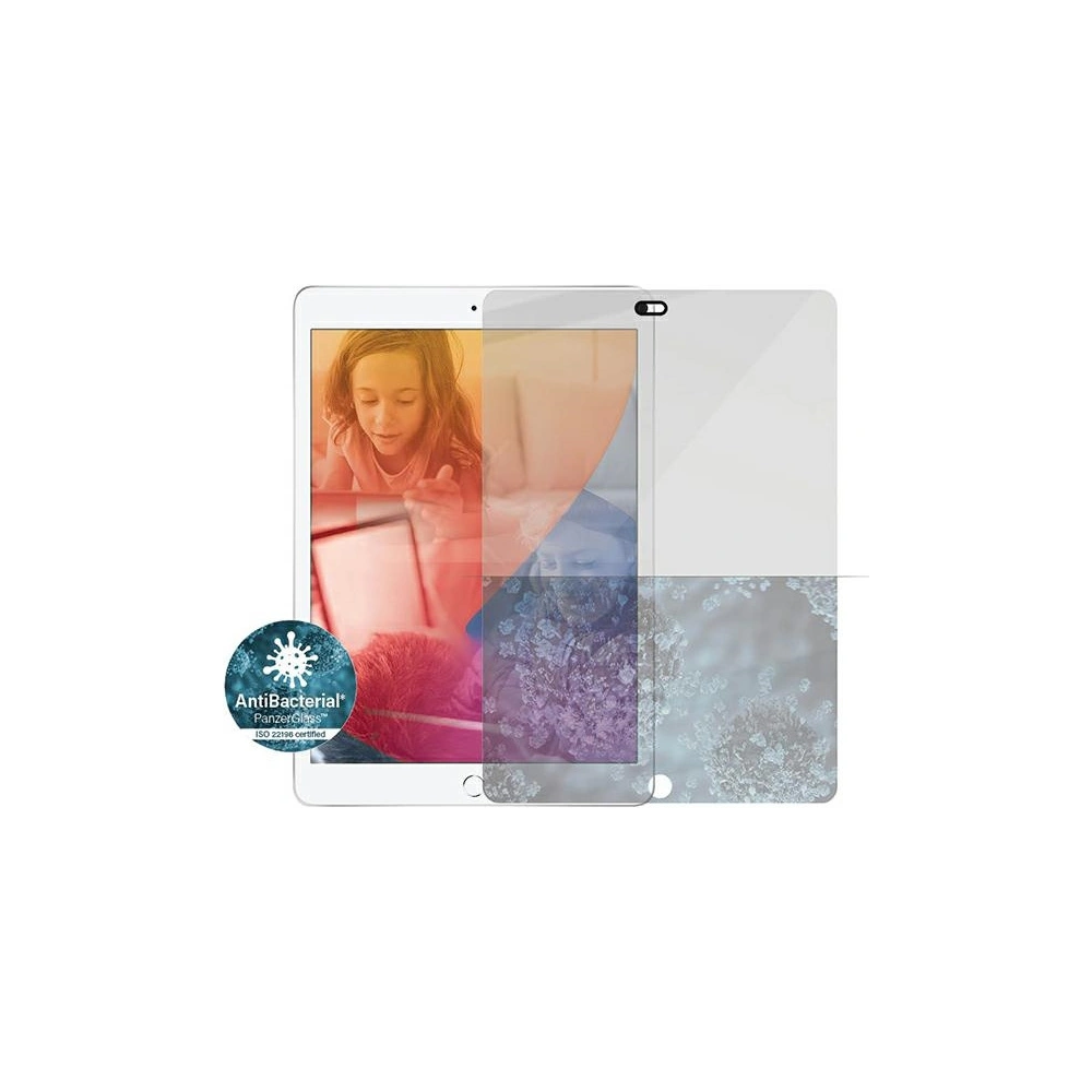 Szkło hartowane PanzerGlass E2E Super+ Apple iPad 10.2 2019/2020/2021 (7., 8. i 9. generacji) CamSlider Case Friendly