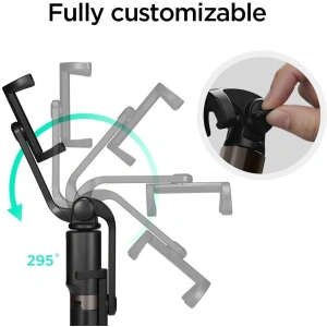 Spigen S540W Wireless Selfie Stick Tripod Black