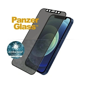 Kup PanzerGlass Apple Gehärtetes Glas E2E Super+ iPhone 12 mini Case Friendly AntiBacterial Microfracture Datenschutz schwarz/schwarz - PZG215 - {ean13} - Sklep Home Screen