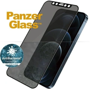 Buy PanzerGlass E2E Super+ Apple iPhone 12 Pro Max Case Friendly AntiBacterial Microfracture Privacy black - PZG217 - {ean13} - Home Screen Store Europe