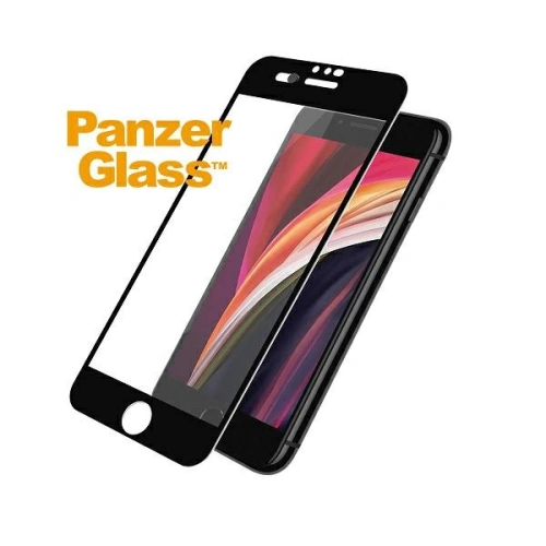 Buy PanzerGlass E2E Super+ Apple iPhone SE 2022/SE 2020/8/7 Case Friendly CamSlider black - PZG220 - {ean13} - Home Screen Store Europe