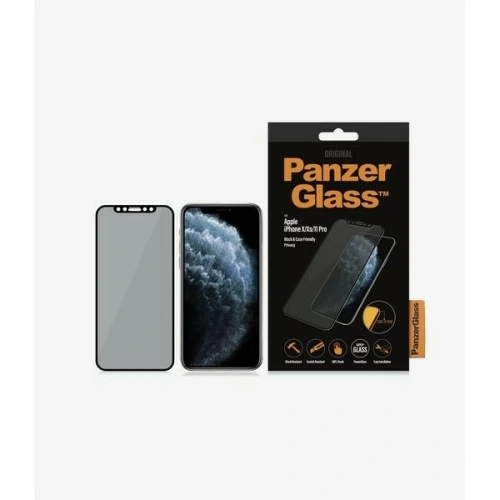 Kup Sticlă securizată PanzerGlass E2E Super+ Apple iPhone 11 Pro/XS/X Case Friendly Privacy negru/black - PZG223 - {ean13} - Sklep Home Screen