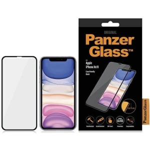 Kup PanzerGlass Apple Gehärtetes Glas E2E Super+ iPhone 11/XR Hülle Friendly schwarz/schwarz - PZG224 - {ean13} - Sklep Home Screen
