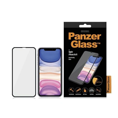 Kup Szkło hartowane PanzerGlass E2E Super+ Apple iPhone 11/XR Case Friendly czarny/black - PZG224 - {ean13} - Sklep Home Screen