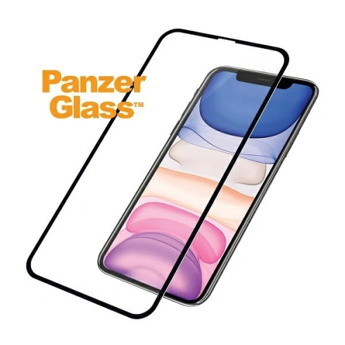 Kup PanzerGlass Apple Gehärtetes Glas E2E Super+ iPhone 11/XR Hülle Friendly schwarz/schwarz - PZG224 - {ean13} - Sklep Home Screen