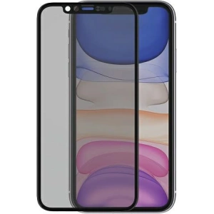 Kup PanzerGlass Apple Gehärtetes Glas E2E Super+ iPhone 11/XR Case Friendly, CamSlider Privacy schwarz/schwarz - PZG227 - {ean13} - Sklep Home Screen