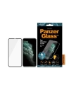 PanzerGlass Apple Gehärtetes Glas E2E Super+ iPhone 11 Pro Max/XS Max Case Friendly AntiBacterial schwarz/schwarz