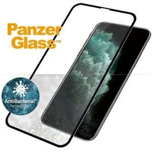 Kup PanzerGlass Apple Gehärtetes Glas E2E Super+ iPhone 11 Pro Max/XS Max Case Friendly AntiBacterial schwarz/schwarz - PZG228 - {ean13} - Sklep Home Screen