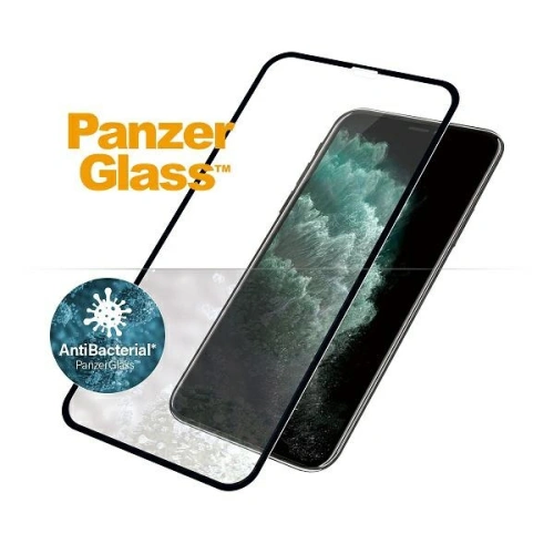 Kup Edzett üveg PanzerGlass E2E Super+ Apple iPhone 11 Pro Max/XS Max Case Friendly Antibakteriális fekete/black - PZG228 - {ean13} - Sklep Home Screen