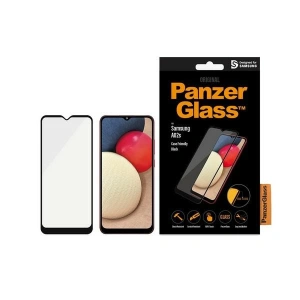 Kup PanzerGlass Samsung Gehärtetes Glas E2E Super+ Galaxy A02s Case Friendly AntiBacterial schwarz/schwarz - PZG233 - {ean13} - Sklep Home Screen