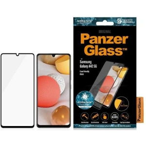 Kup PanzerGlass Samsung Gehärtetes Glas E2E Super+ Galaxy A42 5G Case Friendly AntiBacterial schwarz/schwarz - PZG235 - {ean13} - Sklep Home Screen