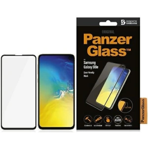 Kup PanzerGlass Samsung Gehärtetes Glas E2E Super+ Galaxy S10e Case Friendly schwarz/schwarz - PZG238 - {ean13} - Sklep Home Screen