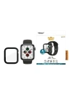 Gehärtetes Glas PanzerGlass Full Body Apple Watch SE/6/5/4 40mm schwarz/black AB