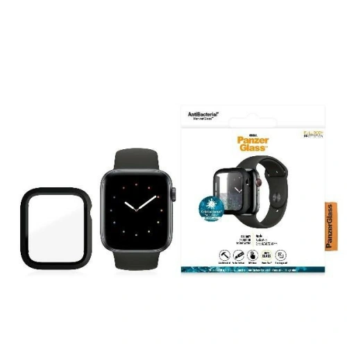 Kup Gehärtetes Glas PanzerGlass Full Body Apple Watch SE/6/5/4 44mm schwarz/black AB - PZG247 - {ean13} - Sklep Home Screen
