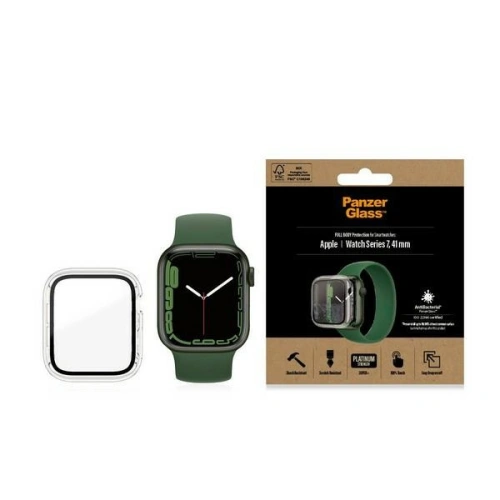 Buy Tempered glass PanzerGlass Full Body Apple Watch 7 41mm transparent AB 3658 - PZG250 - {ean13} - Home Screen Store Europe