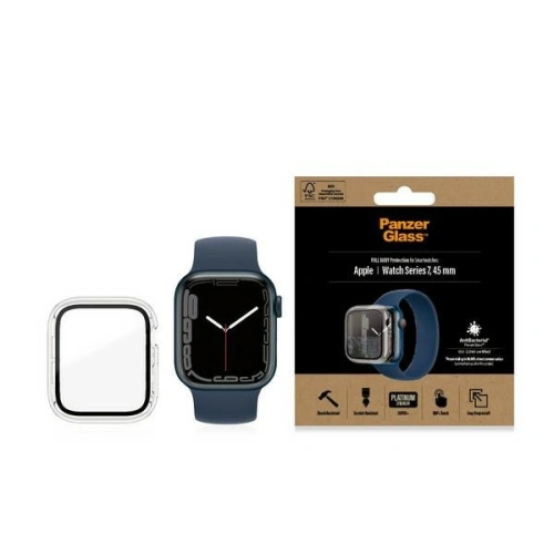 Kup Edzett üveg PanzerGlass Full Body Apple Watch 7 45mm átlátszó AB 3659 - PZG252 - {ean13} - Sklep Home Screen