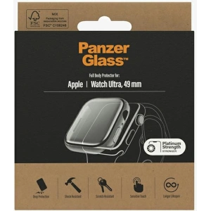 Kup Gehärtetes Glas PanzerGlass Full Body Apple Watch Ultra 49mm transparent 3677 - PZG254 - {ean13} - Sklep Home Screen