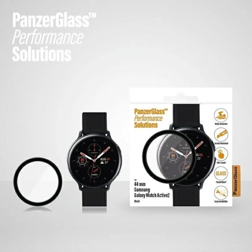 Kup PanzerGlass Samsung Gehärtetes Glas Galaxy Watch Active 2 44mm schwarz/schwarz - PZG263 - {ean13} - Sklep Home Screen