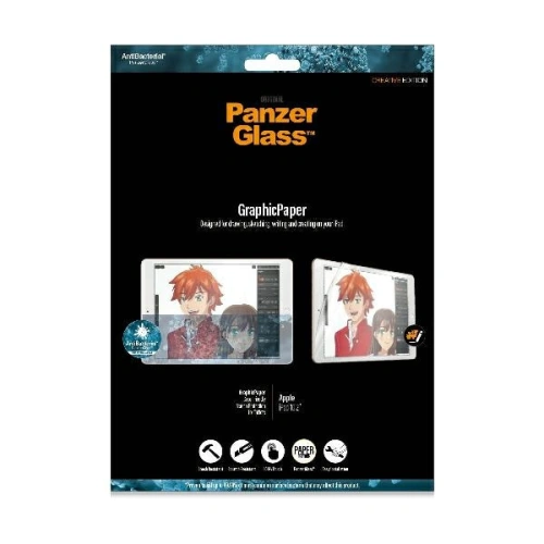 Kup Védőfólia PanzerGlass GraphicPaper Apple iPad 10.2 2019/2020/2021 (7., 8. és 9. generáció) Anti Glare, Case Friendly, Antibakteriális - PZG269 - {ean13} - Sklep Home Screen