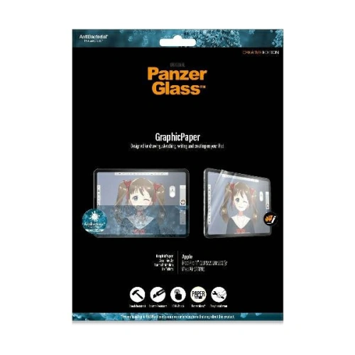 Kup PanzerGlass Apple Schutzfolie GraphicPaper iPad Air 10.9 2020 (4. Generation)/iPad Pro 11 2018/2020/2021 (1., 2., 3. Generation) Anti-Glare, Case Friendly, Antibakteriell - PZG271 - {ean13} - Sklep Home Screen
