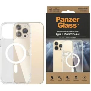 Buy PanzerGlass HardCase Apple iPhone 13 Pro Max MagSafe Antibacterial Military grade transparent 0431 - PZG277 - {ean13} - Home Screen Store Europe