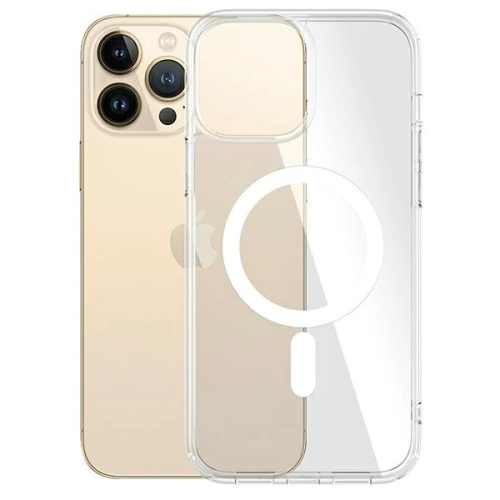Kup Etui PanzerGlass HardCase Apple iPhone 13 Pro Max MagSafe antibacterian de grad militar transparent 0431 - PZG277 - {ean13} - Sklep Home Screen
