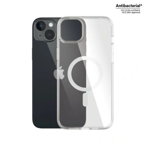 Kup Etui PanzerGlass HardCase Apple iPhone 14 Plus / 15 Plus MagSafe Antibacterian de grad militar transparent 0411 - PZG279 - {ean13} - Sklep Home Screen