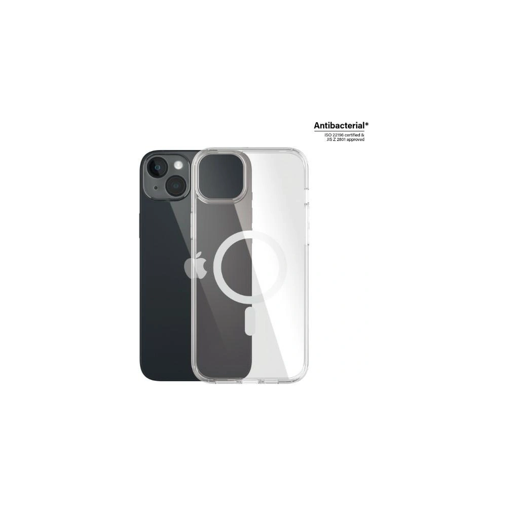 Etui PanzerGlass HardCase Apple iPhone 14 Plus / 15 Plus MagSafe Antibacterial Military grade transparent 0411