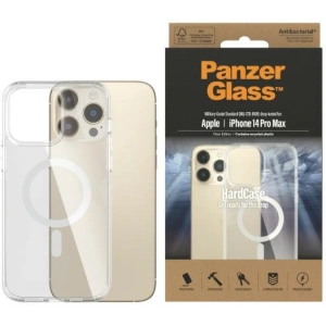 Kup Etui PanzerGlass HardCase Apple iPhone 14 Pro Max MagSafe Antibakteriální vojenské kvality transparentní 0412 - PZG283 - {ean13} - Sklep Home Screen