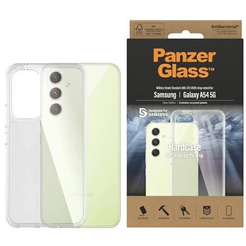 Kup Etui PanzerGlass HardCase Samsung Galaxy A54 5G Antibakteriální vojenské třídy čiré 0445 - PZG288 - {ean13} - Sklep Home Screen