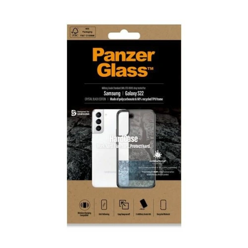 Buy PanzerGlass HardCase Samsung Galaxy S22 Antibacterial Military grade clear - PZG290 - {ean13} - Home Screen Store Europe