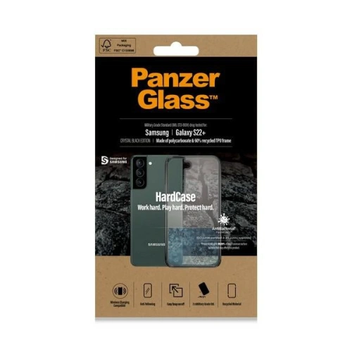 Kup Etui PanzerGlass HardCase Samsung Galaxy S22+ Plus Antibacterial Military grade clear - PZG292 - {ean13} - Sklep Home Screen