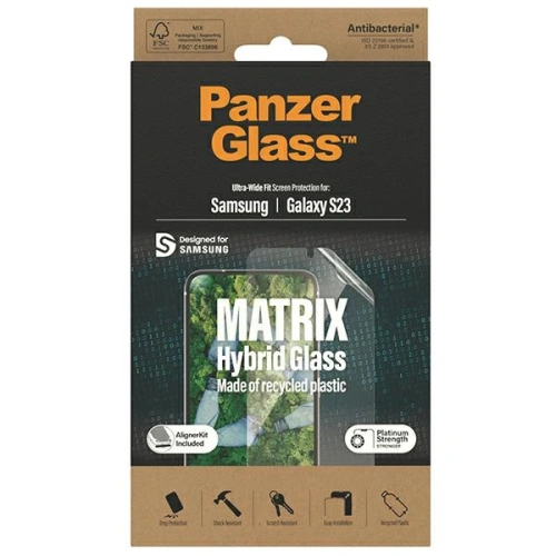 Buy PanzerGlass Matrix Samsung Galaxy S23 Screen Protection 7318 AlignerKit - PZG294 - {ean13} - Home Screen Store Europe