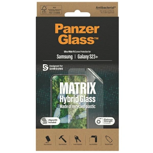 Buy PanzerGlass Matrix Samsung Galaxy S23+ Plus Screen Protection 7319 AlignerKit - PZG295 - {ean13} - Home Screen Store Europe