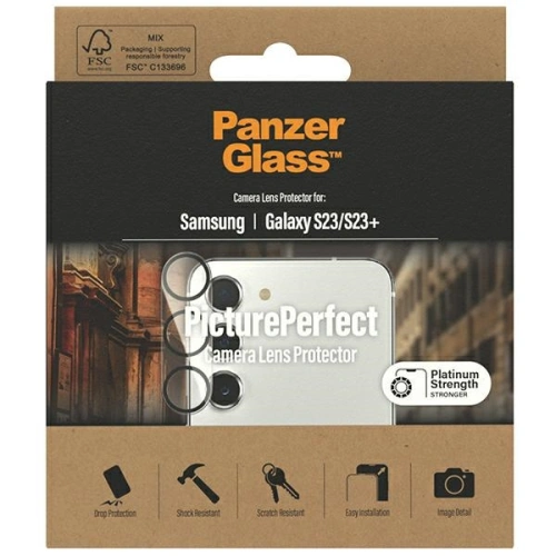 Buy PanzerGlass Picture Perfect Samsung Galaxy S23/S23+ Plus 0439 camera lens - PZG296 - {ean13} - Home Screen Store Europe