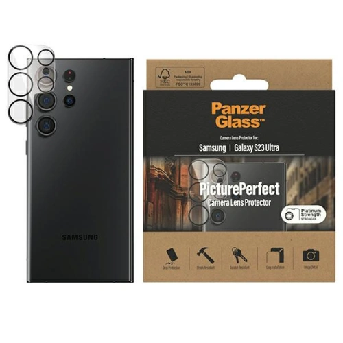 Buy PanzerGlass Picture Perfect Samsung Galaxy S23 Ultra 0441 camera lens - PZG297 - {ean13} - Home Screen Store Europe