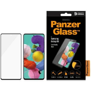 Kup PanzerGlass Samsung Gehärtetes Glas Pro E2E Regular Galaxy A51 Case Friendly schwarz/schwarz - PZG300 - {ean13} - Sklep Home Screen