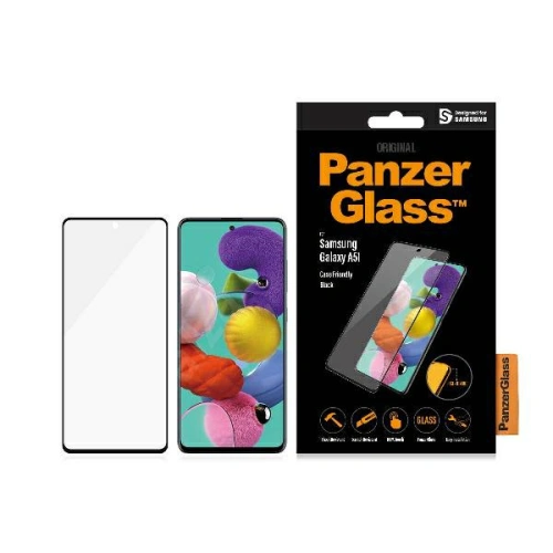 Kup PanzerGlass Samsung Gehärtetes Glas Pro E2E Regular Galaxy A51 Case Friendly schwarz/schwarz - PZG300 - {ean13} - Sklep Home Screen