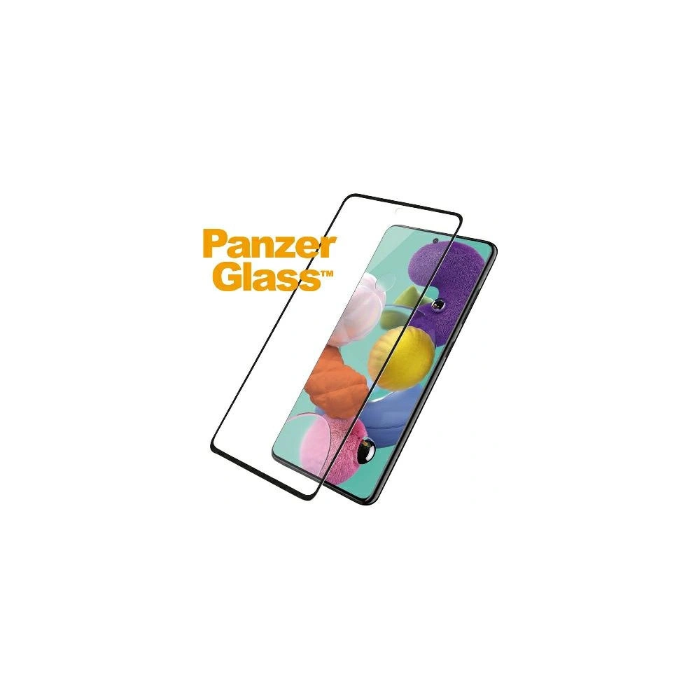 Szkło hartowane PanzerGlass Pro E2E Regular Samsung Galaxy A51 Case Friendly czarny/black