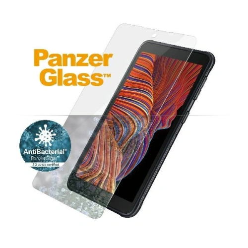 Kup Szkło hartowane PanzerGlass Pro E2E Regular Samsung Galaxy Xcover 5 Antibacterial Case Friendly czarny/black - PZG301 - {ean13} - Sklep Home Screen