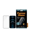 Szkło hartowane PanzerGlass Pro E2E Super+ Apple iPhone 12 Pro Max Case Friendly AntiBacterial Microfracture czarny/black