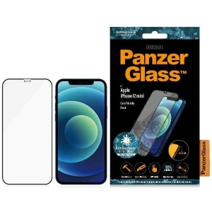 Kup Szkło hartowane PanzerGlass Pro E2E Super+ Apple iPhone 12 mini Case Friendly AntiBacterial MicroFracture czarny/black - PZG304 - {ean13} - Sklep Home Screen