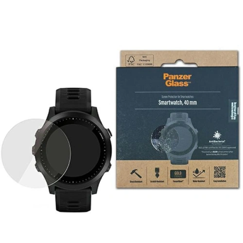 Kup Tvrzené sklo PanzerGlass SmartWatch 40mm Ochrana obrazovky 3630 - PZG312 - {ean13} - Sklep Home Screen