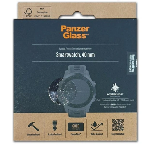 Kup Szkło hartowane PanzerGlass SmartWatch 40mm Screen Protection 3630 - PZG312 - {ean13} - Sklep Home Screen