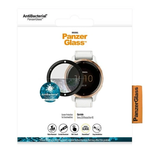 Kup PanzerGlass Gehärtetes Glas SmartWatch Garmin Venu 2S/Vivoactive 4s schwarz/schwarz 3653 - PZG314 - {ean13} - Sklep Home Screen