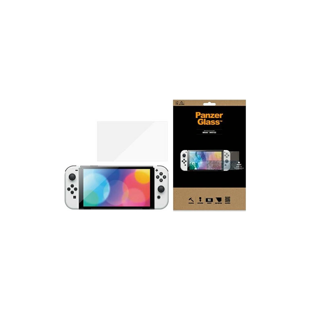 Szkło hartowane PanzerGlass Standard Nintendo Switch OLED Antibacterial