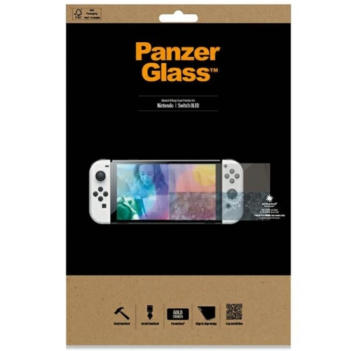 Kup PanzerGlass Gehärtetes Glas Standard Nintendo Switch OLED Antibakteriell - PZG319 - {ean13} - Sklep Home Screen