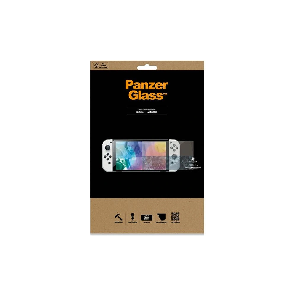 Szkło hartowane PanzerGlass Standard Nintendo Switch OLED Antibacterial