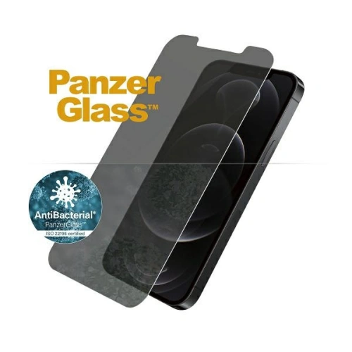 Kup Szkło hartowane PanzerGlass Standard Super+ Apple iPhone 12/12 Pro Privacy Antibacterial - PZG321 - {ean13} - Sklep Home Screen